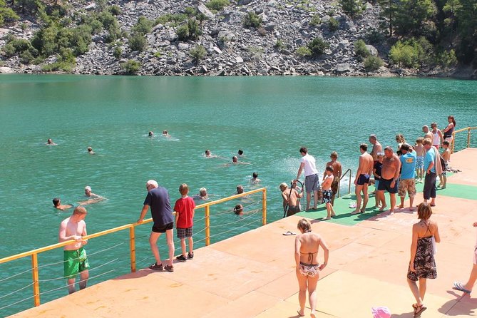 Green Canyon Boat Tour from Alanya (Included lunch) - Swimming access, life jackets, and the foot-safety reality