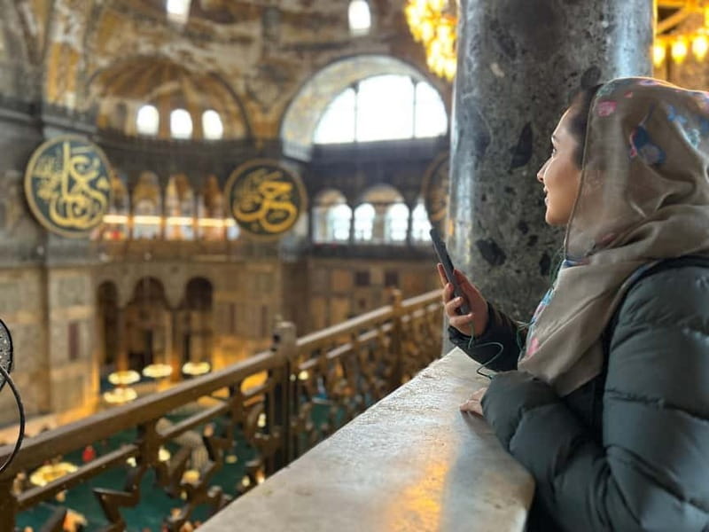 Hagia Sophia Skip-the-Line Ticket & Blue Mosque Audio Guide - Key highlights you will actually notice