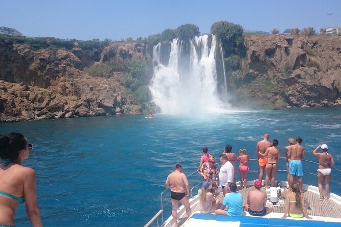 Half-Day Boat Tour to Antalya Waterfalls - Falezler cliffs: where the swimming becomes the point