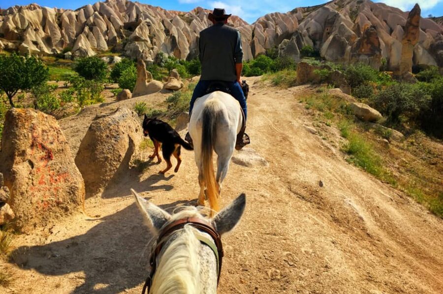 Horse Riding in Cappadocia - At the stable: helmets, horse matching, and a safety rhythm