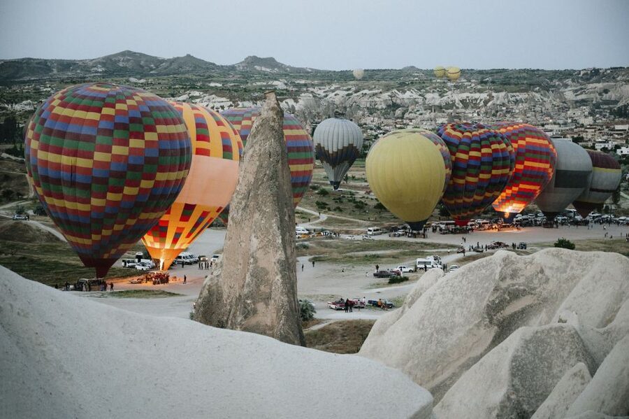 Hot Air Balloon and Best of Cappadocia Region Tour - Uçhisar rock fortress and the view-making logic of the route