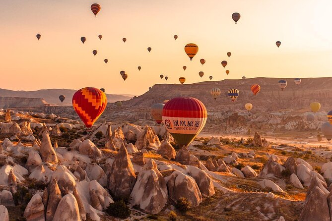 Hot Air Balloon Ride in Cappadocia (morning flight) - What you see from above: fairy chimneys, valleys, settlements, and cave houses