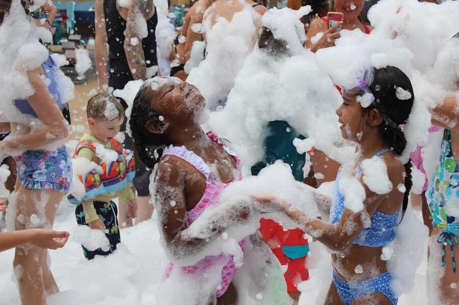 Icmeler Jeep Safari, Lunch, Water Fight, Colour & Foam Party - Waterfall stop: photos first, cold dip second