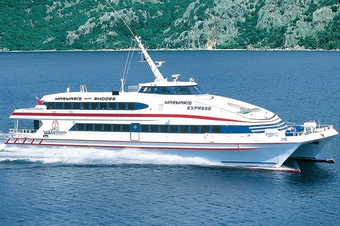 Independent Rhodes Day Trip from Marmaris by Catamaran - Rhodes Old Town, on Your Time, From Marmaris