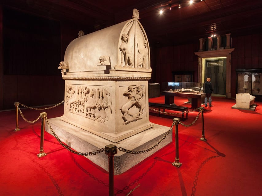 Istanbul Archaeological Museums Entry Ticket & Audio Guide - The tombs and sarcophagi: Crying Women, Lykia, and Alexander