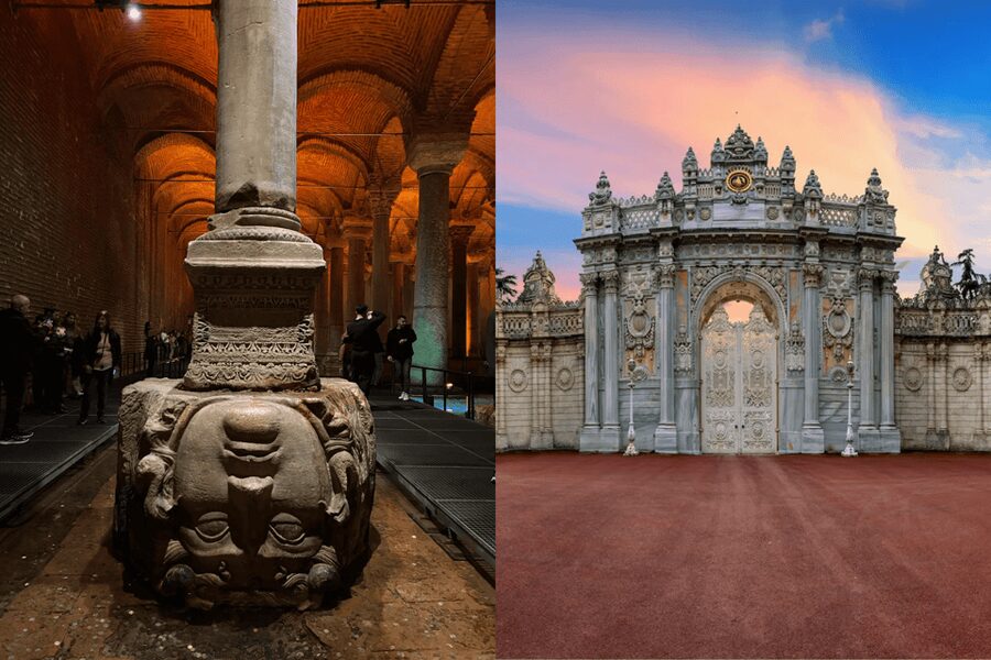 Istanbul: Basilica Cistern & Dolmabahce Palace Combo Ticket - How the combo ticket works when there is no guide