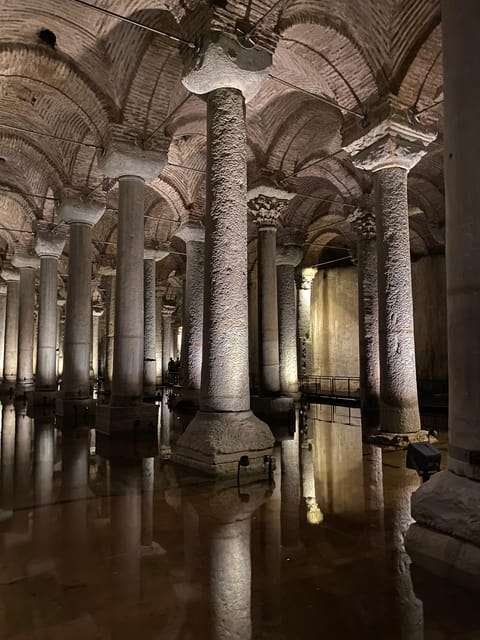Istanbul: Basilica Cistern Skip-the-Line Entry & Audio Guide - The columns: 336 marble reminders of reuse