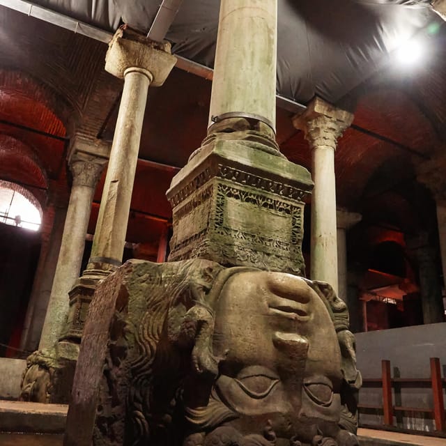 Istanbul: Basilica Cistern Skip-the-Line Entry Ticket - Entering the cistern: stairs, slippery floors, and what to wear