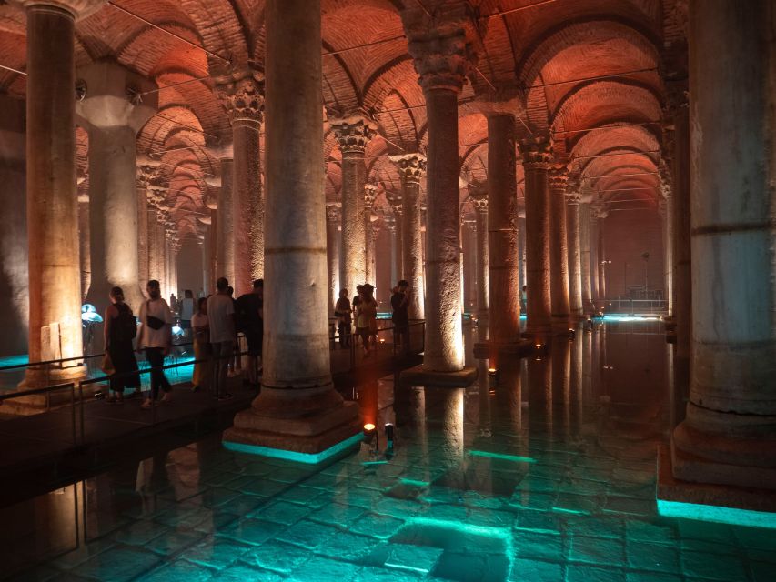 Istanbul: Basilica Cistern Walking Tour with Entry Ticket - Starting at German Fountain: simple meeting, strict timing