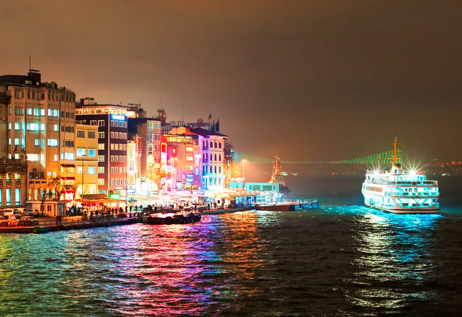 Istanbul: Bosphorus Dinner Cruise Incl. Drinks with Transfer - What You See on the Bosphorus: Dolmabahçe Palace to Ortaköy Mosque