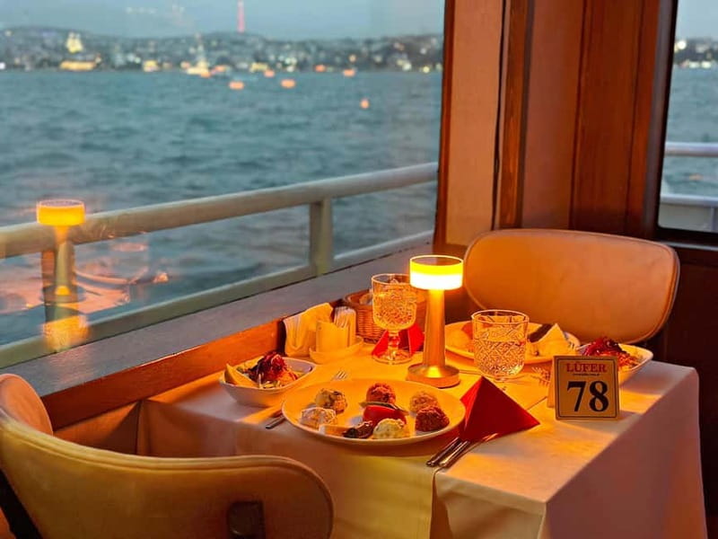 Istanbul: Bosphorus Dinner Cruise & Show with Private Table - Live shows onboard: Turkish folk, Latin flamenco, and more