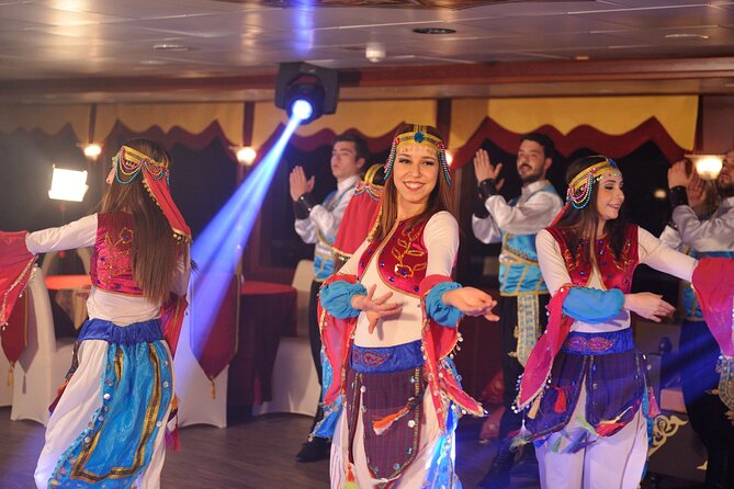 Istanbul Bosphorus Dinner Cruise Turkish Night Show All inclusive - From Dolmabahçe Palace to Ortaköy Mosque: the views you get without lineups