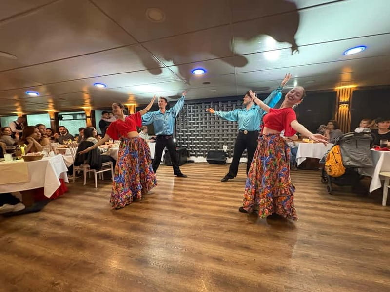 Istanbul: Bosphorus Dinner Cruise with Live Entertainment - Live entertainment: Turkish dance, belly dancing, Latin beats, and DJ energy