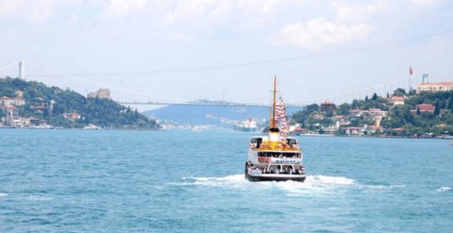 Istanbul: Bosphorus Dinner Cruise with Private Table & Show - The Bosphorus at night: what you see as the lights come on