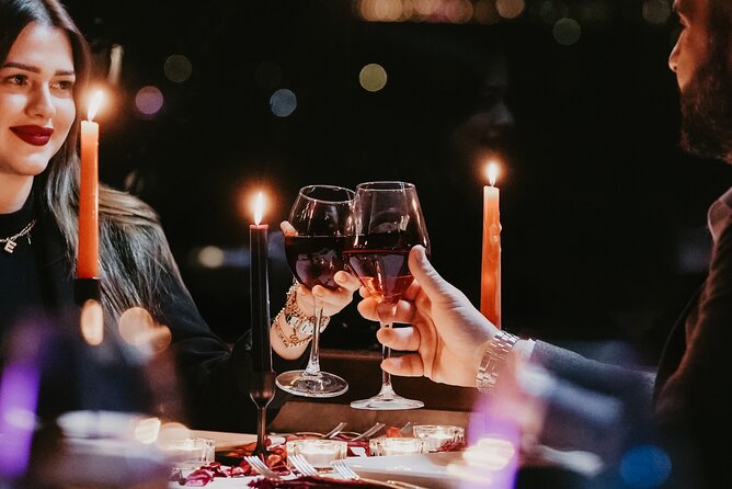 Istanbul Bosphorus Dinner Cruise with Turkish Night Show & Pickup - Çırağan Palace and the shoreline glamour