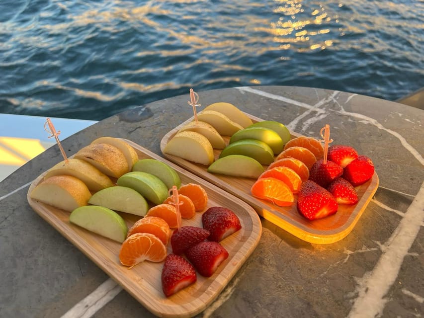 Istanbul: Bosphorus Sunset Cruise on a Luxury Yacht - Under the Bosphorus Bridge: the Europe and Asia moment