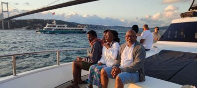 Bosphorus Sunset Cruise on Yacht with Live Guide
