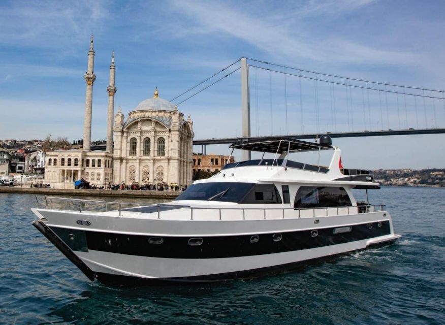 Istanbul: Bosphorus Sunset or Night Yacht Cruise & Transfers - Palaces and Tower Time: Maiden’s Tower and the Photo-Stop Energy