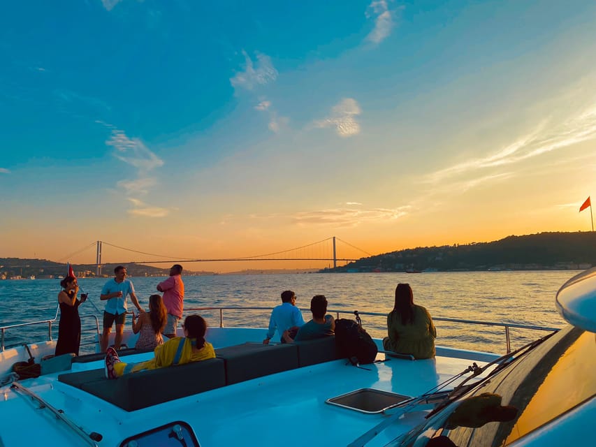 Istanbul: Bosphorus Sunset Yacht Cruise with Live Guide - Bosphorus Bridge and Arnavutköy: big engineering framed by small details