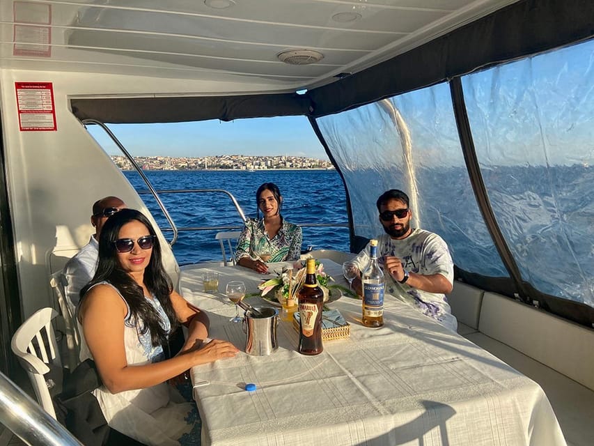 Istanbul: Bosphorus Yacht Cruise at Sunset with Snacks - Snacks, tea, coffee, and the small details that make it pleasant