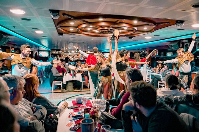 ISTANBUL: Dinner Cruise On The Bosphorus with Turkish night show - Upgrades: Silver vs Gold alcohol menus, and why read the details