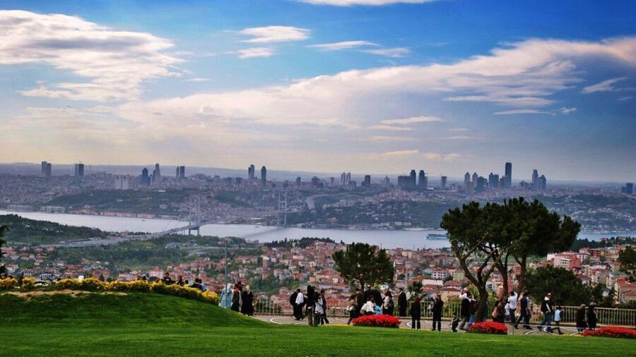 Istanbul: Europe and Asia Tour By Bus And Bosphorus Cruise - Pierre Loti Hill: Golden Horn views plus a café moment