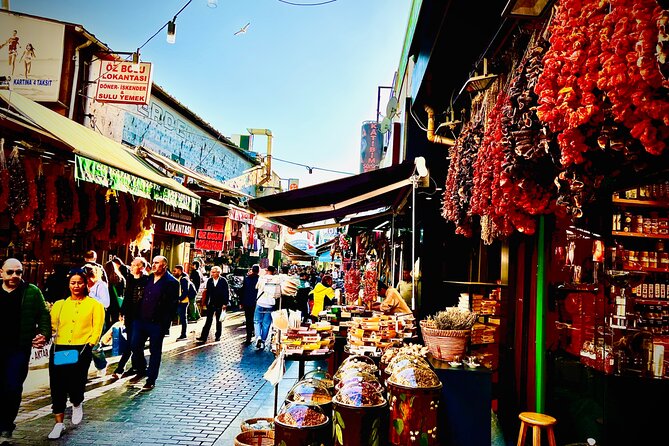 Istanbul Guided Street Food Tour Around European and Asian Sides - Charcoal Turkish coffee and a coffee fortune moment