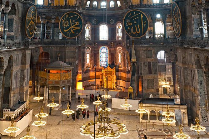 Istanbul Historical Tour with Guide, Lunch and Transfers - Hagia Sophia Grand Mosque: Mosaics, Security Lines, and Where You Might Need Stamina