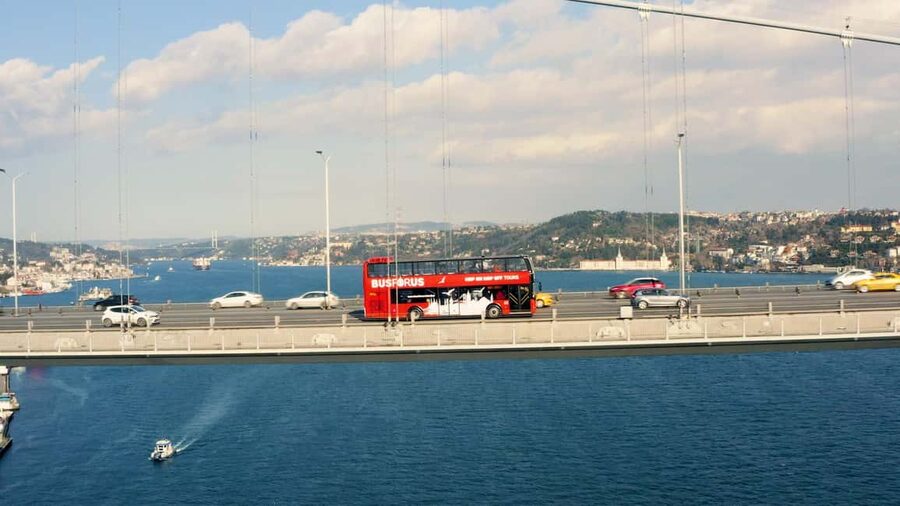 Istanbul: Hop-On Hop-Off Sightseeing Bus with Audio Guide - Open-Top Red Buses and the View From the Top Deck