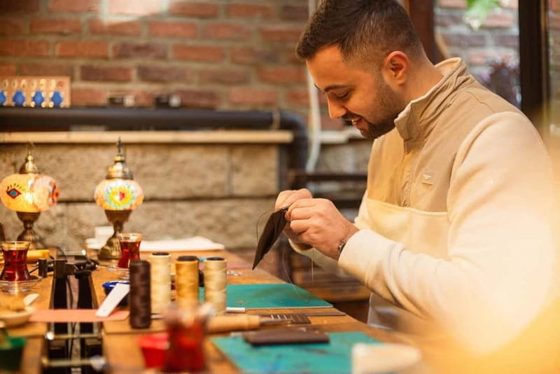 Istanbul: Leather Crafting Workshop with Snacks and Drinks - Saddle Stitch Practice That Feels Doable