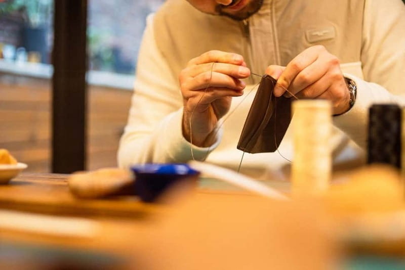 Istanbul: Leather Crafting Workshop with Snacks and Drinks - Assembling the Wallet: Glue, Fit, and Accuracy
