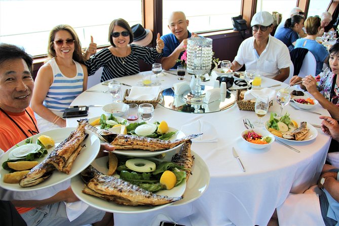Istanbul Lunch Cruise - Extended Bosphorus Cruise up to the Black Sea - The two-course Turkish lunch, what you’re actually getting