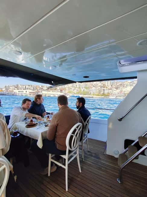 Istanbul: Morning Bosphorus Yacht Cruise w/Turkish Breakfast - What the 2 hours feel like on deck, plus photo and comfort tips