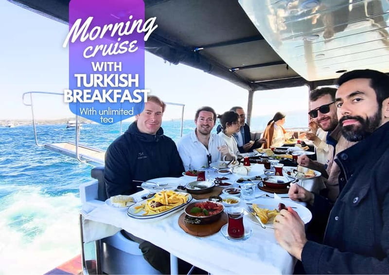 Istanbul: Morning Bosphorus Yacht Cruise w/Turkish Breakfast - Meeting in Karaköy, then settling in on a 20-meter yacht