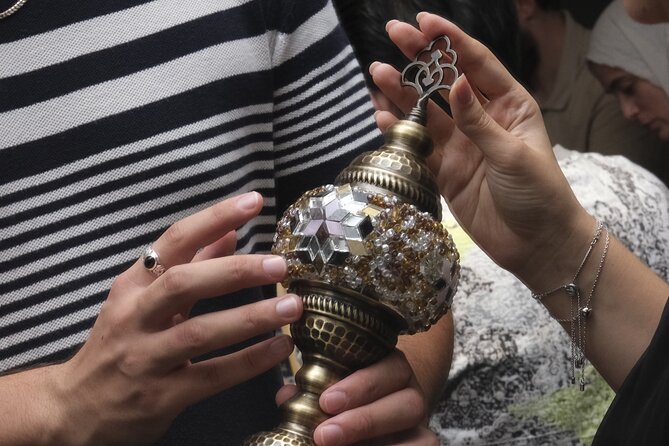 Istanbul Mosaic Lamp Workshop in Grand Bazaar - Tea, coffee, water, and how the class actually feels over 2.5 hours