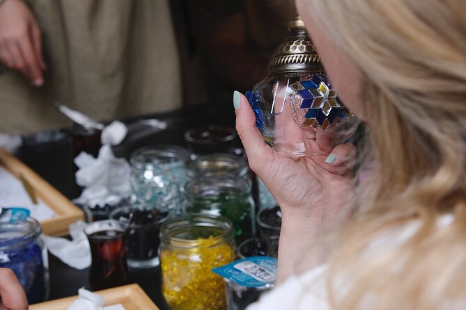 Istanbul Mosaic Lamp Workshop in Grand Bazaar - A small group helps: up to 20 people, and you stay close to the action