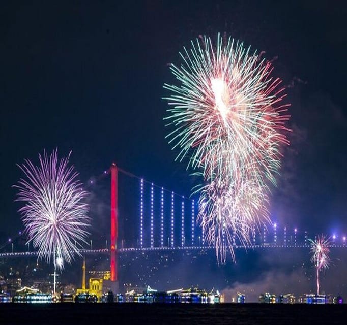 Istanbul: New Year's Eve Bosphorus Dinner Cruise Party 2027 - Your dinner on the water: open buffet, snacks, and what “enough” usually means