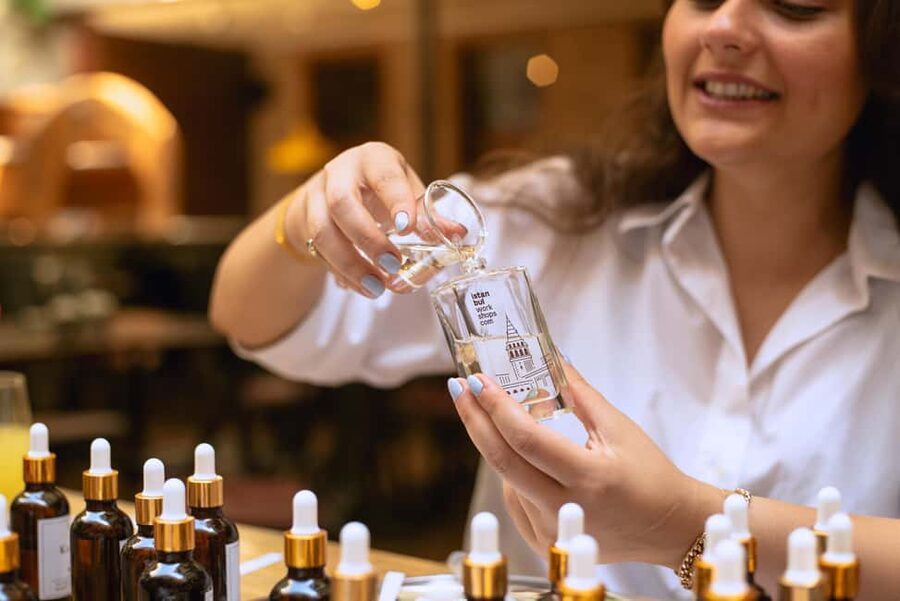 Istanbul: Perfume Workshop at Old Wooden Mansion, 80+ Oils - Naming Your Perfume and Making It Feel Personal