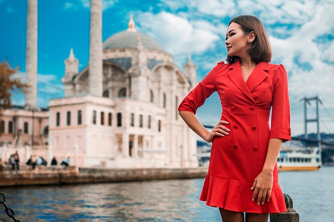 Istanbul Photoshoot Tours - Stop 3: Seven Hills Palace and Spa rooftop Bosphorus payoff