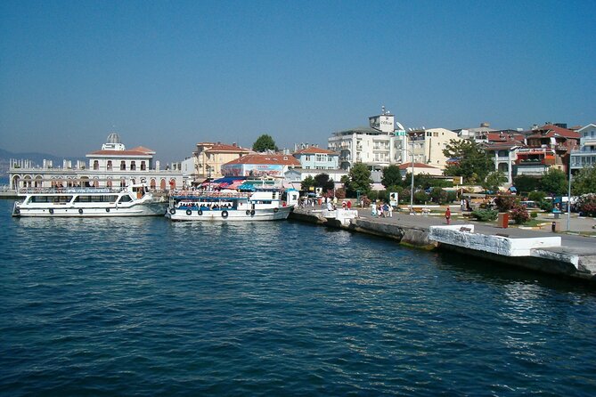Istanbul Princess Island Tour Include Lunch and Island Car Trip - Getting In: Pickup, Ferry Departure, and Marmara Sea Views