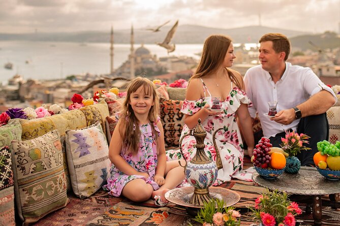 Istanbul Rooftop Photoshoot with Flying Dress - Accessories, coffee, and the little touches that change your experience