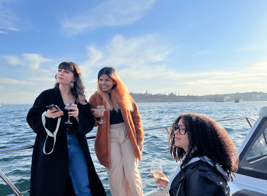 Istanbul: Small Group Yacht Tour with Unlimited Wine - Bosphorus Bridge and Hagia Sophia: the sunset photos that actually work