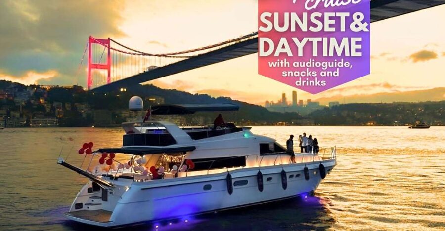 Istanbul: Sunset or Day Small-Group Yacht Cruise with Snacks - Food and Drinks: Snacks That Actually Work on a Boat