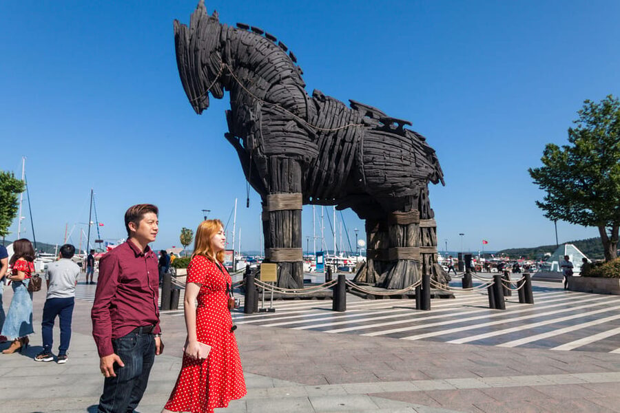 Istanbul: Troy Guided Bus Tour with Ferry Tickets & Lunch - From Istanbul to the Troad, without the stress