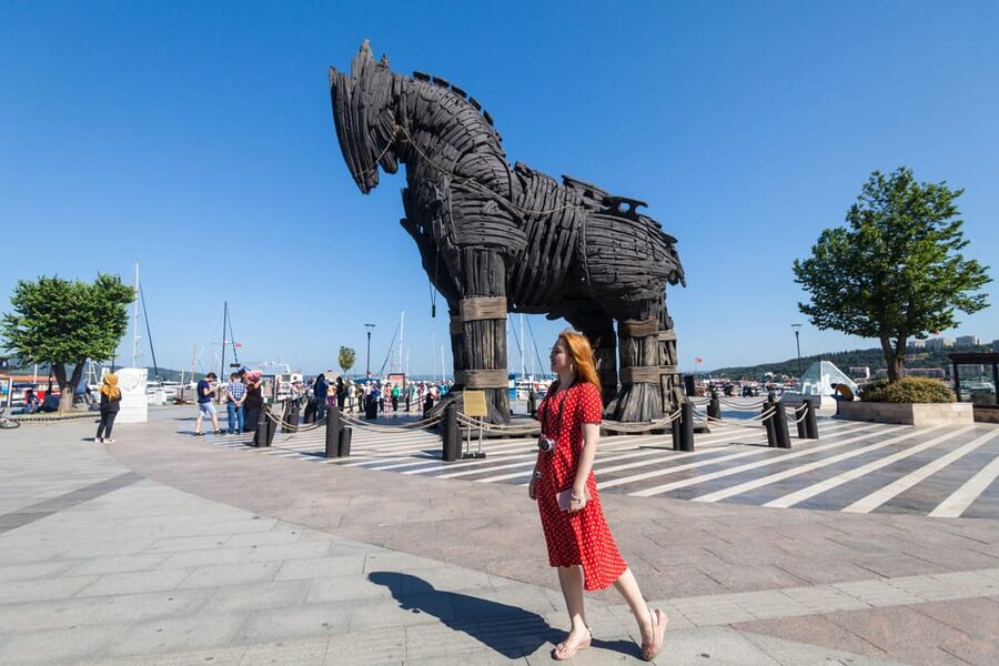 Istanbul: Troy Guided Bus Tour with Ferry Tickets & Lunch - Early morning pickup in Sultanahmet and Taksim