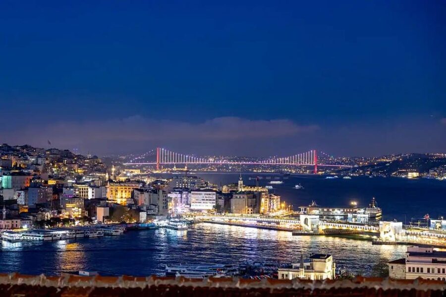 Istanbul: Turkish Food Night and Rooftop Experience - Starting at Sirkeci Train Station, a local-first launch point