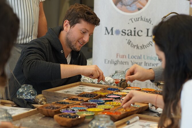 Istanbul: Turkish Mosaic Lamp Workshop in Galata – All Included - Tea, Turkish Delight, and the Pace That Makes It Work