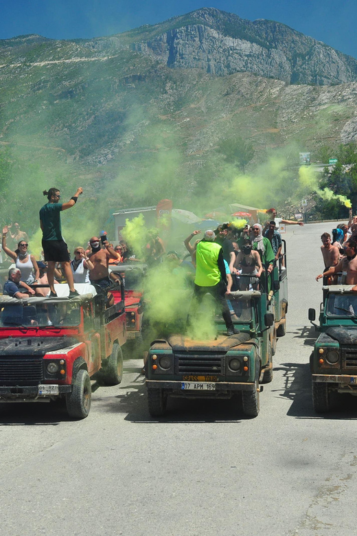 Jeep Safari-Lunch-Boat-Canyon-Waterfall-Foam,Water Party - Key Highlights You’ll Actually Care About