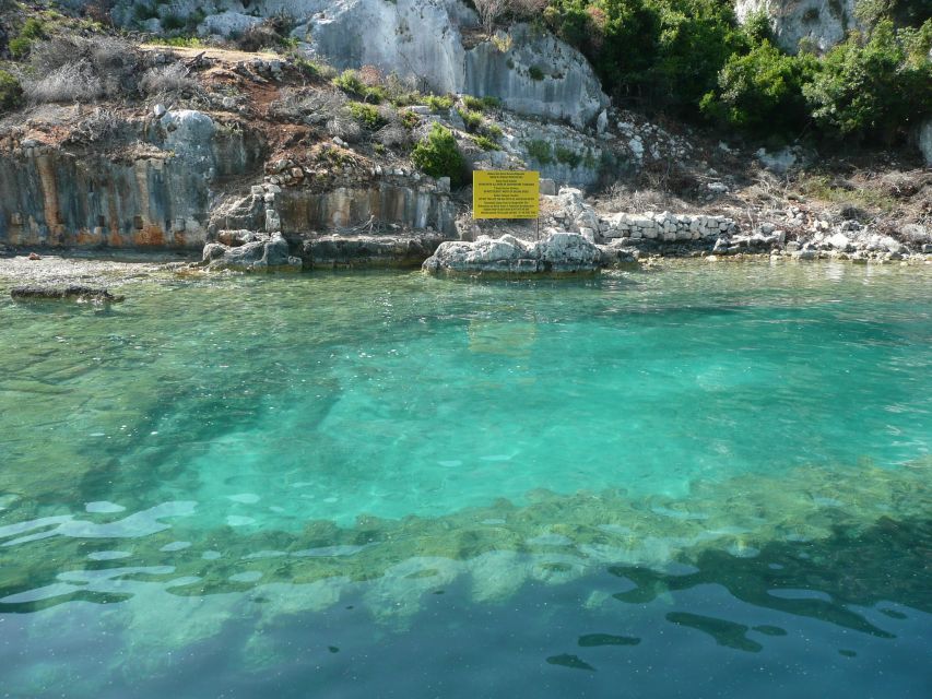Kalkan: Kekova Sunken City Boat Trip - Gokkaya Bay buffet lunch, plus a second swimming break