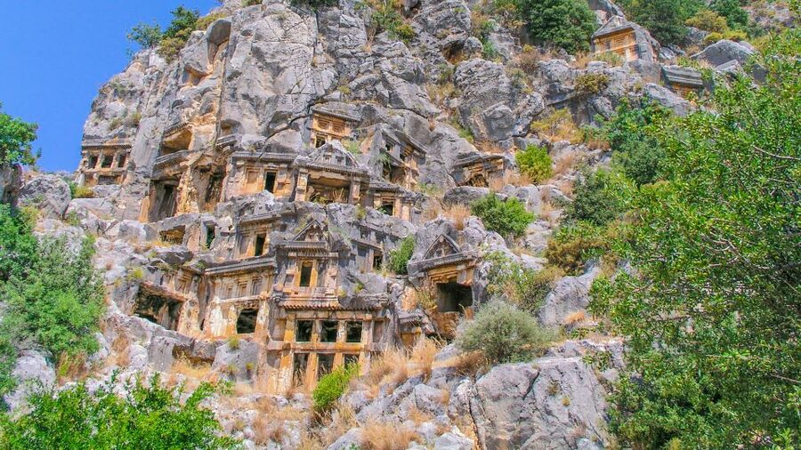 Kas: Day Trip to Kekova, Demre and Myra - Kekova Island and the Sunken City: the star, mostly seen from the boat
